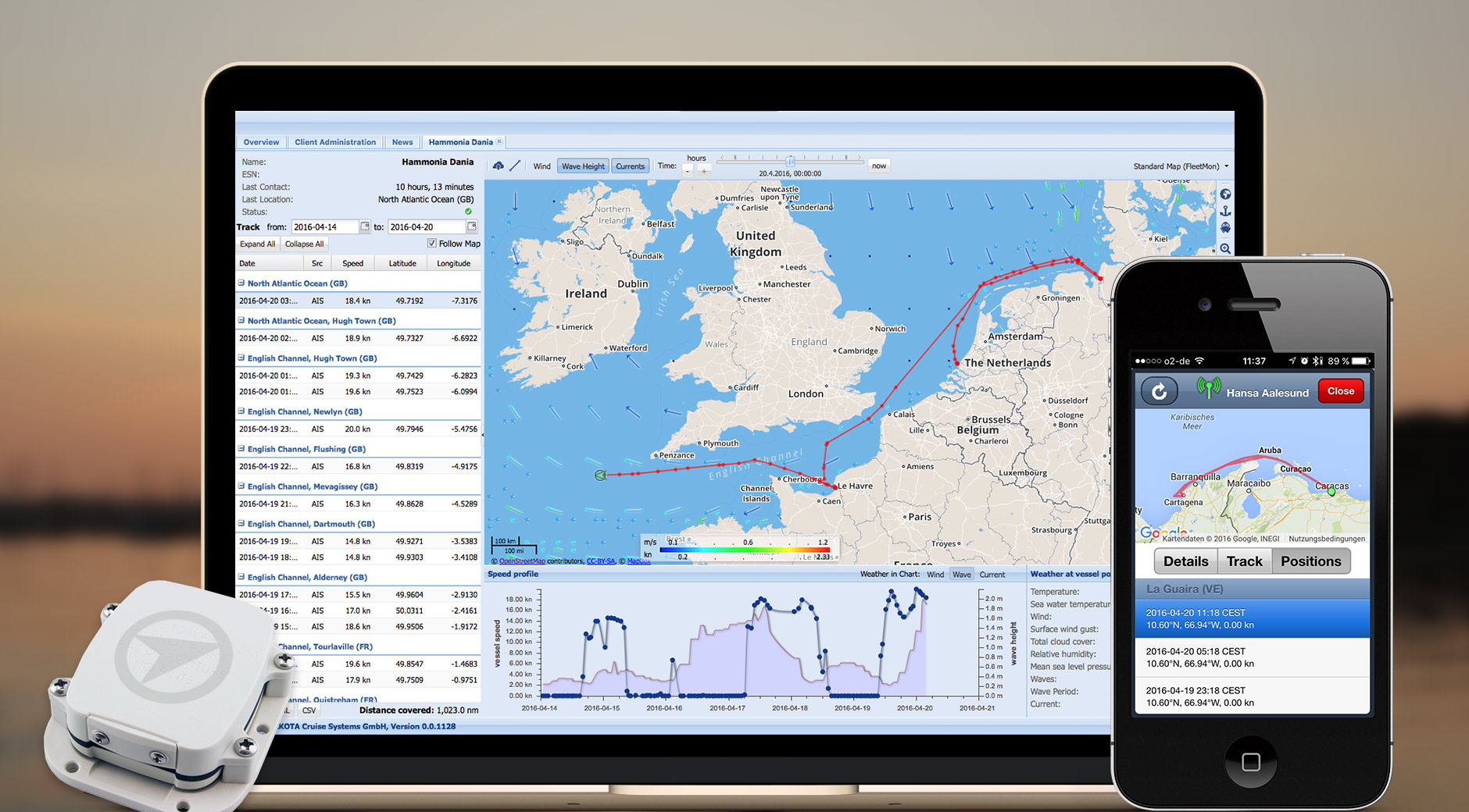 satellite gps tracker